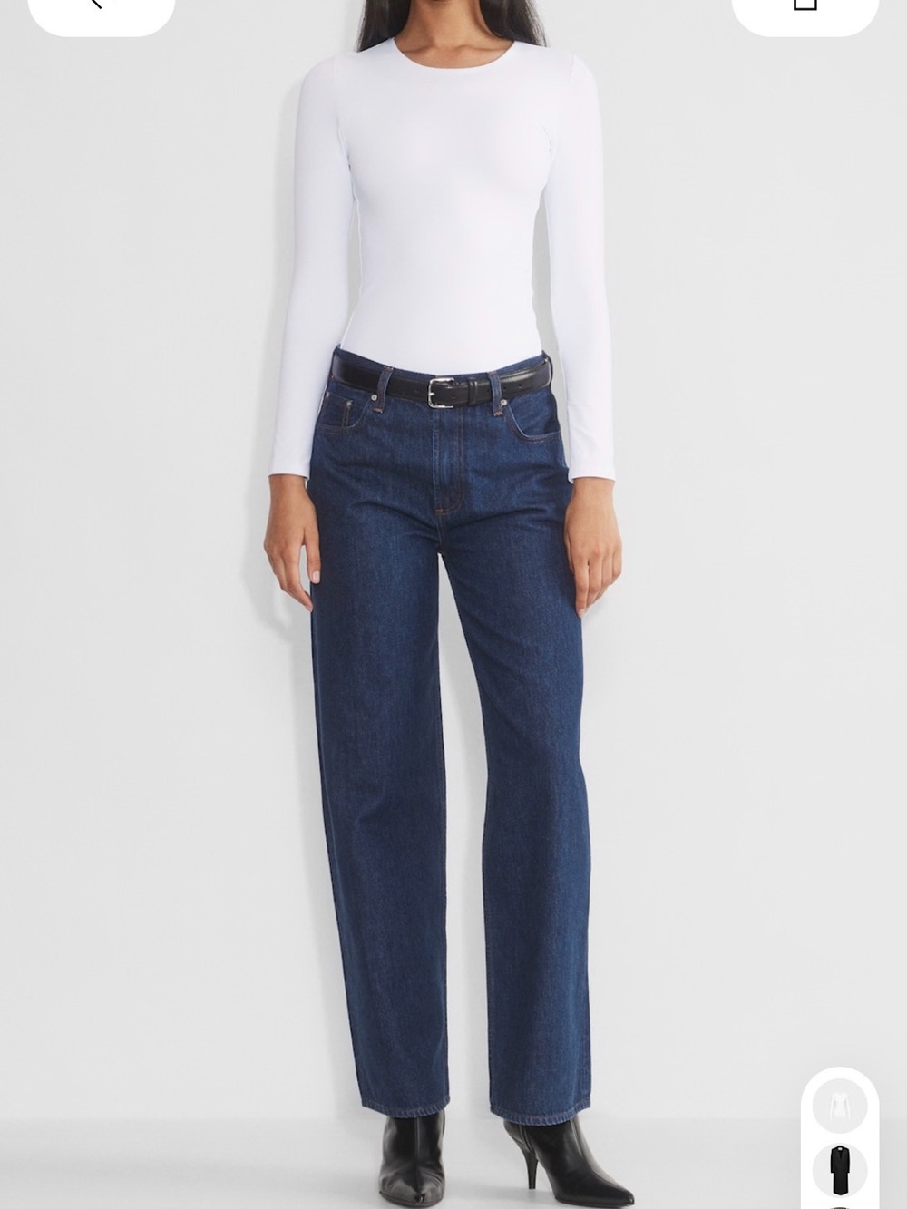 Aritzia contour crew hip long sleeve